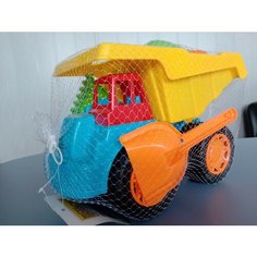 Песочный набор в машинке (5 предметов) Зебра