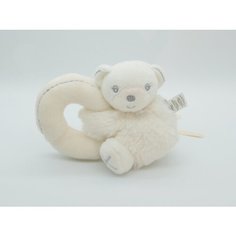 Мягкая игрушка Kaloo, Погремушка мишка, цвет Кремовый (10 см) 9621987