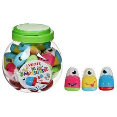 Точилка 1 отверстие с контейнером deVENTE "Animals", микс