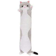 MaxiToys Мягкая игрушка «Кот Батон», цвет серый, 130 см
