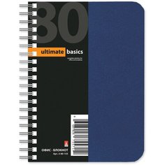 Блокнот Альт Ultimate Basics А6, 80 листов 3-80-155, синий