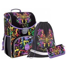 Школьный ранец ErichKrause ErgoLine 15l Butterfly (51583-set) с мешком для обуви и пеналом