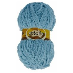 Пряжа ADELIA "SOFIA" 100% полиэстер 10 шт.х50г 90м №23 голубой
