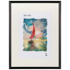 Рамка оформительская Zebra пластик, 30*40 см, черный цвет Зебра