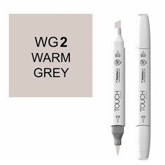 Маркер Touch Twin Brush WG2 теплый серый