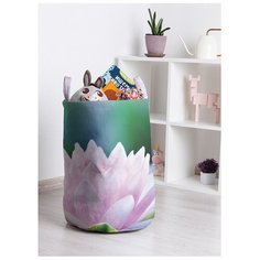 Корзина для игрушек JoyArty "Лотос на воде" 35x50 см