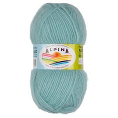 Набор пряжи Alpina "Alpaca Pollo", 4*50 г, 125 м+/-6 м, 05 бирюзовый