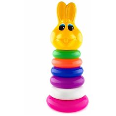Пирамида для малышей "Зайчик" KNOPA Пластмастер