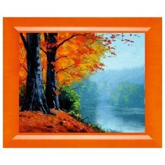 Алмазная мозаика Утренняя прохлада 20x25 см. PSP