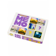 Игра настольная Десятое королевство Мемо. Чудеса света, 50 карточек, Десятое королевство