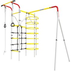 Romana Детский спортивный комплекс для дачи ROMANA Космос (красный/желтый/белый)