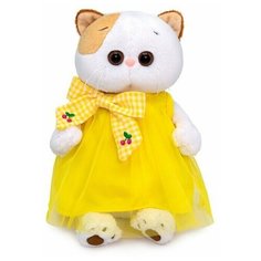 Мягкая игрушка Ли-Ли в жёлтом платье с бантом, 24 см Нет бренда