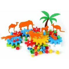 Игрушка конструктор технок с шестерёнками