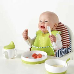 Набор посуды для кормления IKEA SMAGLI/BORJA 5 предметов ИКЕА
