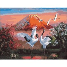Картина по номерам Перелет аистов 40х50 см Hobby Home