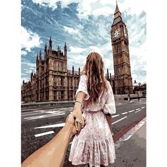 Картина по номерам Следуй за мной. Лондон 40х50 см Hobby Home