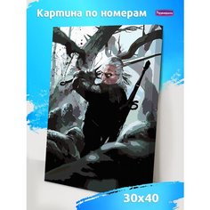 Картина по номерам на холсте на подрамнике 30*40 Р3168 Развивашки