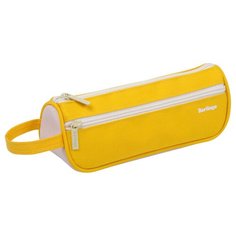 Пенал-косметичка 1 отделение, 1 карман, 215*80*60 Berlingo "Polo yellow", полиэстер