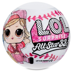 Кукла-сюрприз L.O.L. Surprise All-Star B.B.s Heart Breakers Sports Series 1 Baseball Sparkly, 570370 LOL