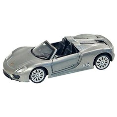 Легковой автомобиль ТЕХНОПАРК Porsche 918 Spyder (67317) 1:41, серебристый