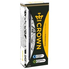 CROWN Набор капиллярных ручек Multipla, 0.3 мм, черный цвет чернил, 12 шт.