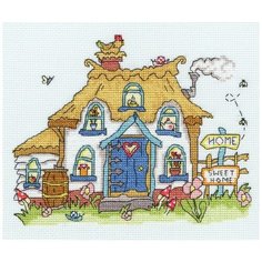 Набор для вышивания Cottage (Коттедж) 20 x 15 см Bothy Threads XSD9