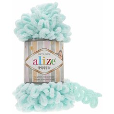 Пряжа Alize Puffy (15 мята) 5 шт.