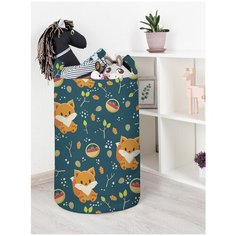 Корзина для игрушек JoyArty "Лисички в лесу" 40x60 см
