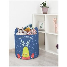Корзина для игрушек JoyArty "Рождественское настроение" 35x35 см