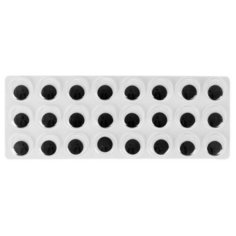 Глазки на клеевой основе, набор 24 шт, размер 1 шт 1,5 см Школа талантов