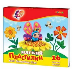 Пластилин мягкий "Кроха" 6 цветов Луч