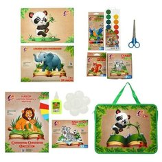 Луч Набор для творчества Луч «Zoo», 14 предметов