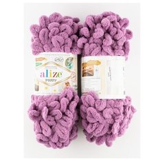 Пряжа Alize Puffy, 100 г, 9 м, 2 шт., 28 роза