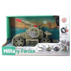Игровой набор QILUN TOYS "Броневик", 24 см, 50 деталей