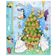 Адвент-календарь, раскраска «Принцессы» с маркировкой Disney (дизайн 1) ND Play