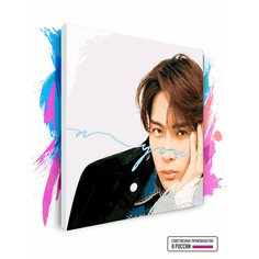 Картина по номерам на холсте GOT7 Джексон Ван, 50 х 50 см Красиво Красим