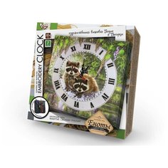 Набор для творчества Настенные часы вышивка гладью и бисером Embroidery clock /АльянсТрест/ Danko Toys