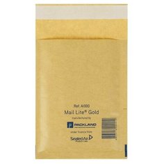 Крафт-конверт с воздушно-пузырьковой плёнкой Mail Lite, 11х16 см Calligrata