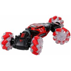 Машинка перевёртыш с управлениями жестами Skidding RC Stunt Car 34 см, Красная Quanxing