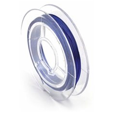 Проволока для бисера TESORO 0,3 мм, синяя, 50 м (ТВ. ПР.0,3.07. СИН)