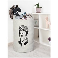 Корзина для игрушек JoyArty "Фрида с цветами" 40x60 см