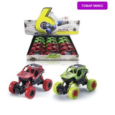 Металлическая машинка 1:32 БигФут. Багги 14,5 см. MY66-Y2107 инерционная / Микс Panawealth Inter Holdings