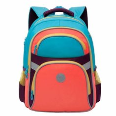 Рюкзак школьный для девочки Grizzly RG-167-2/1 с карманом для ноутбука 13", анатомической спинкой