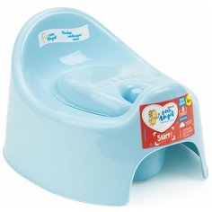 Горшок Little Angel Im Start с крышкой, голубой