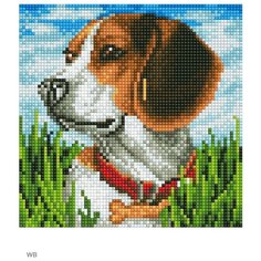 Алмазная мозаика 20х20 см. Детская тематика. Картина стразами. Полная выкладка Kubanstar