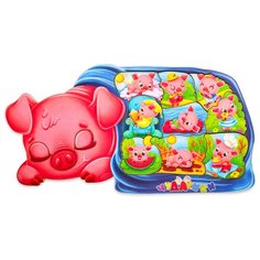 Пазл головоломка, развивающий. Чудасики П-106 Поросёнок под одеялом.