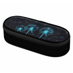 Пенал-футляр BRAUBERG, 1 отделение, полиэстер, органайзер, 21х9х5 см, "Dandelions", 271032