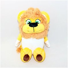 Желтый Львенок 40 см / Мягкая игрушка / Игрушка для вышивки Нет бренда