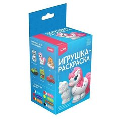 Набор для творчества 3D Art. Игрушка-раскраска "Единорог" Ир-033 Lori