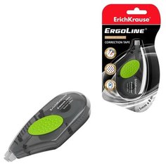 Корректирующая лента ErichKrause ErgoLine, 5 мм х 8 м, с резиновой вставкой, в блистере Noname